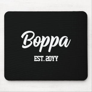 Custom Boppa Est Year Personalized Grandpa Gift T  Mouse Mat