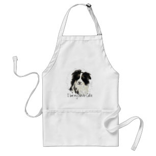 Custom Border Collie - Dog Collection Standard Apron
