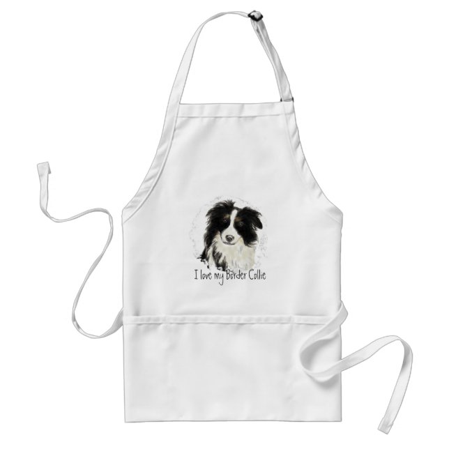 Custom Border Collie - Dog Collection Standard Apron (Front)