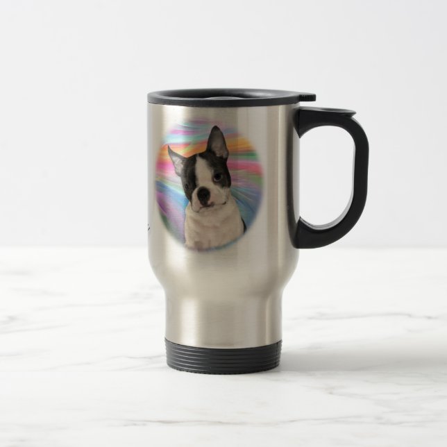 Custom Boston Terrier Mug (Right)