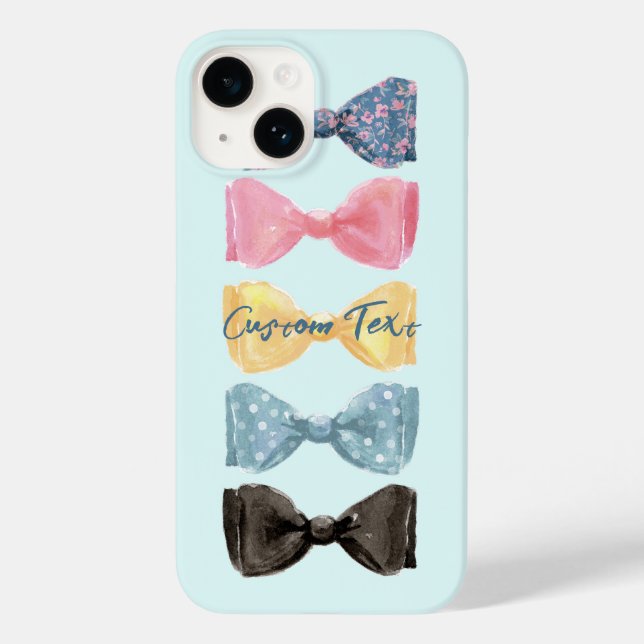 Custom Bow Ties Case-Mate iPhone Case (Back)