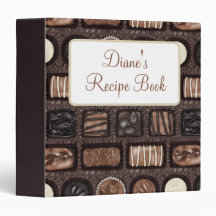 Custom Box of Chocolates Recipe Binder