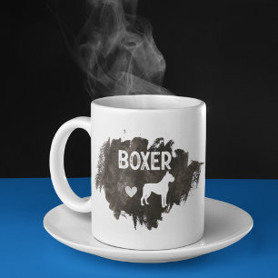 Custom Boxer Dad Father's Day Dog Lover Coffee Mug