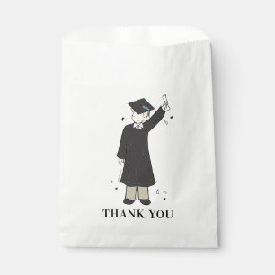 Custom Boy Avatar   High School Graduation Favour  Favour Bags
