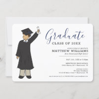 Custom Boy Avatar | High School Graduation