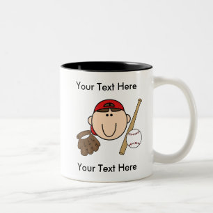 Custom Boy Baseball Mug - Customisable