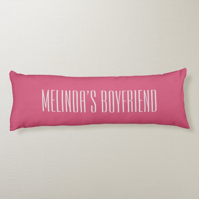 Custom Boyfriend Body Cushion (Back)