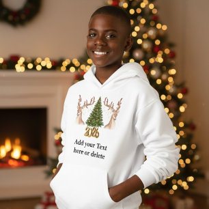 Custom Boys 2026 Reindeer Christmas 