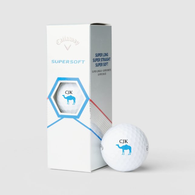 Custom brand golf balls with two camel logo (Packaging)