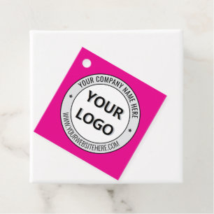 Custom Branded Business Favour or Gift Tags Exampl