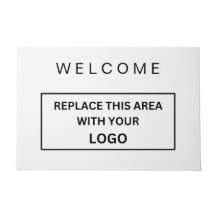 Custom Branded Business Logo Company White & Black