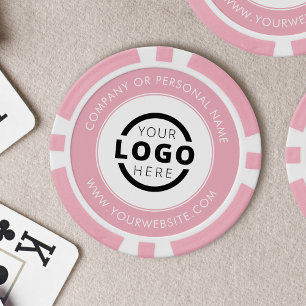 Custom Branded Business Logo Promotional Poker Chips