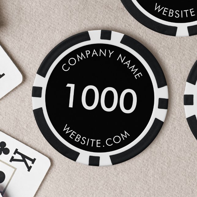 Custom Branded Business Logo Promotional Poker Chips (Creator Uploaded)