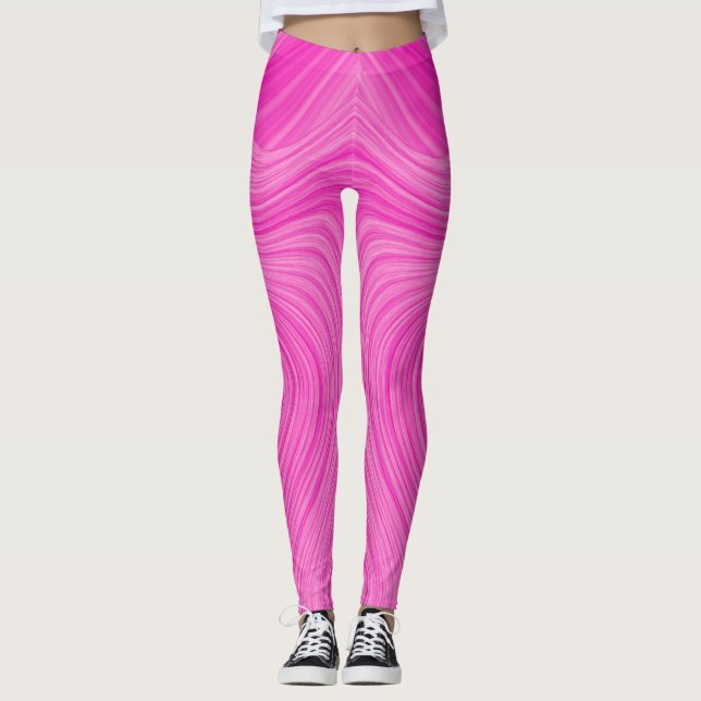 Custom Branded Cloud Machine Leggings (Front)