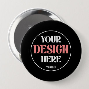Custom Branded Corporate & Employee Gifts 10 Cm Round Badge