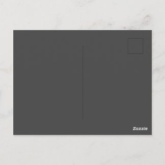 Custom Branded Dark Grey Picture-Perfect Standard  Postcard
