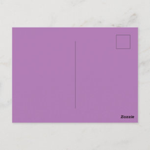 Custom Branded Lavender Picture-Perfect Standard  Postcard