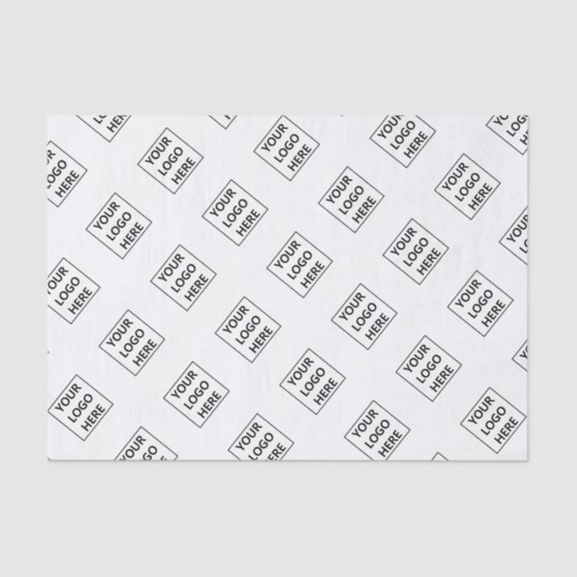 Custom Branded Logo Business Company Packaging Tissue Paper (Front)