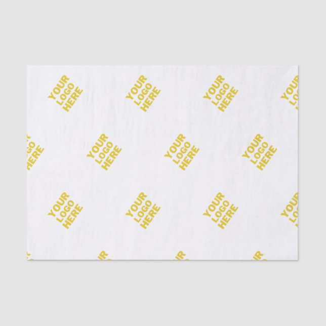 Custom Branded Logo Business Company Packaging  Tissue Paper (Front)