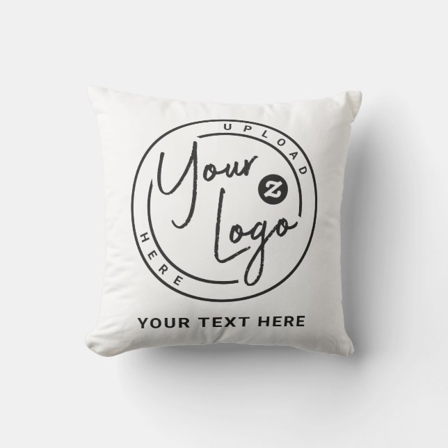Custom Branded Logo Business Cushion (Front)