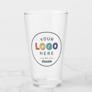 Custom Branded Logo Business Glass