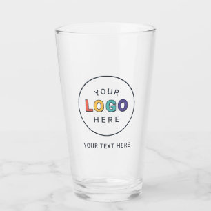 Custom Branded Logo Business Glass