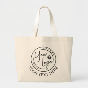 Custom Branded Logo Business Large Tote Bag