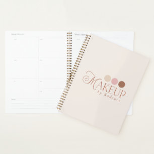 Custom Branded Makeup Artist Appointment Planner