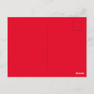 Custom Branded Red Picture-Perfect Standard  Postcard