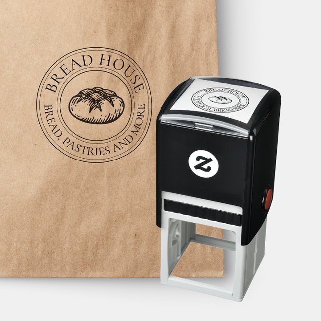 Custom Branded Self Inking Stamp for Bakeries (Creator Uploaded)