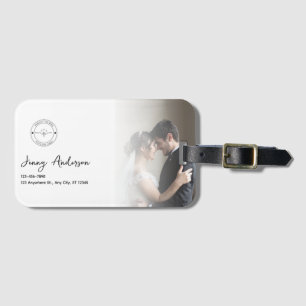 Custom Branded Wedding Photographer Luggage Tag
