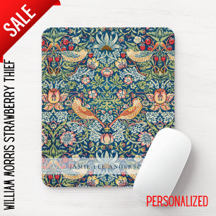 Custom Branded William Morris Birds Pattern Mouse Mat