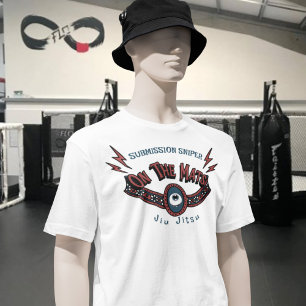 Custom Brazilian Jiu Jitsu On the Mats  T-Shirt
