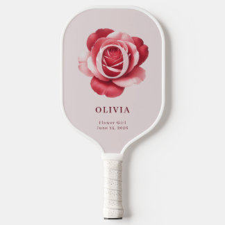 Custom Bridal Party Gift Pickleball Name Date Paddle