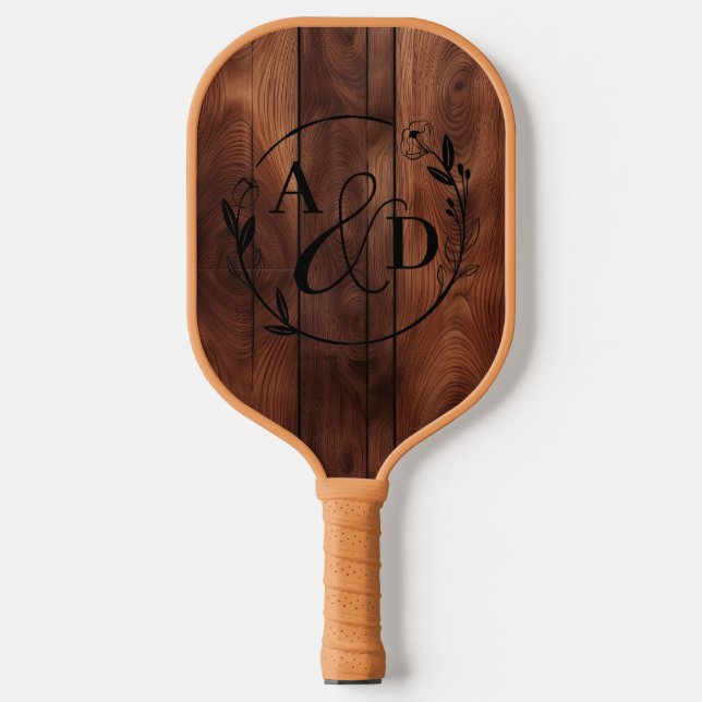 Custom Bridal Party Pickleball Paddle (Front)
