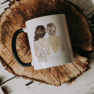 Custom Bridal Wedding Mug   Custom Template Mugs