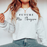 Custom Bride Gift Customised Fiancee Future Mrs Sweatshirt<br><div class="desc">Introducing our "Custom Bride Gift Customised Fiancée Future Mrs Sweatshirt" – the perfect way to celebrate and showcase your exciting journey to becoming a Mrs. This personalised sweatshirt is more than just comfortable attire; it's a symbol of your love and anticipation for your big day. Crafted with care and designed...</div>