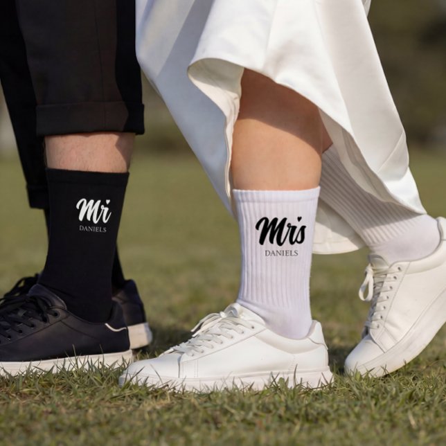 Custom Bride Wedding  Socks (Creator Uploaded)