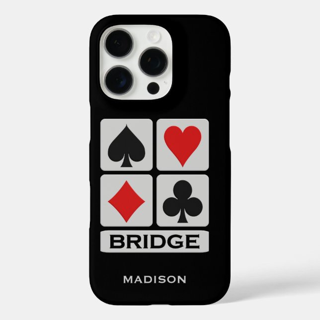 Custom Bridge Player iPhone 4 Case-Mate Case (Back)