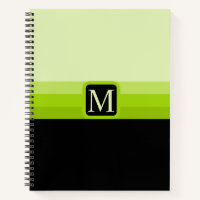 Custom Bright Neon Green Black Colour Block