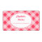 Custom Bright Pink Kitchen Labels