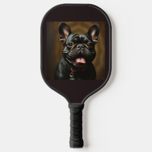 Custom Brindle Frenchie French Bulldog Dog Pet Pickleball Paddle