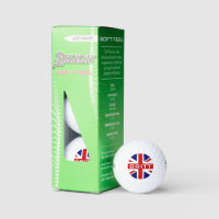 Custom British Union Jack flag Srixon soft feel