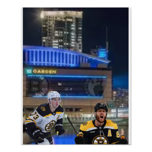 custom bruins poster (Front)