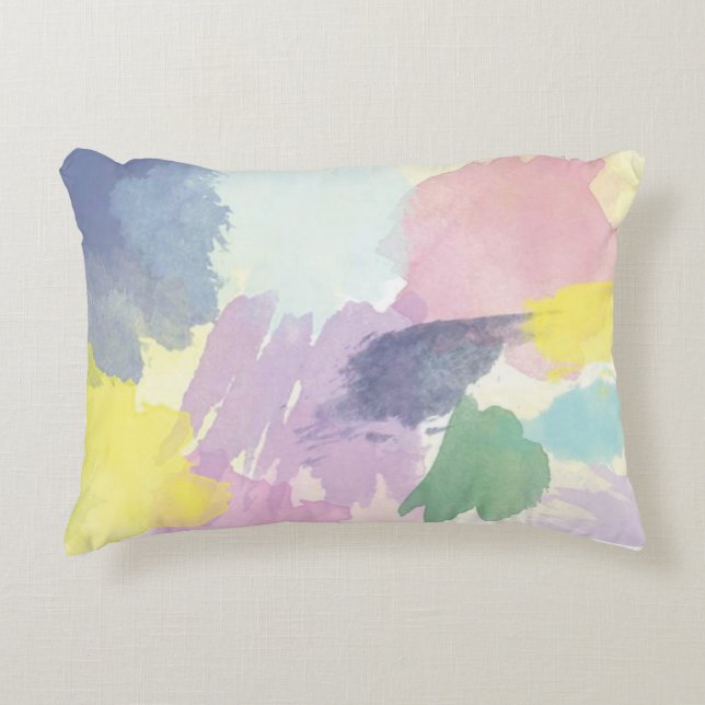 Custom Brushed Polyester Accent Pillow 16" x 12" (Front)