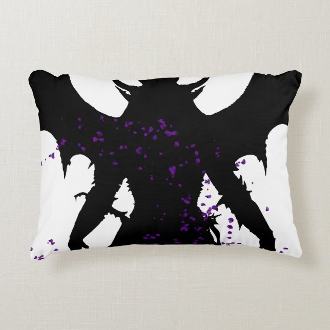 Custom Brushed Polyester Accent Pillow 16" x 12" (Front)