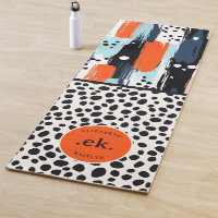 Custom Brushstroke Dalmatian Dog Abstract Pattern