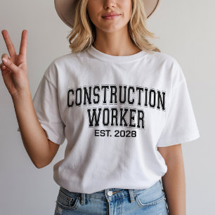 Custom Builder Shirt, Construction Gift for Men T-Shirt