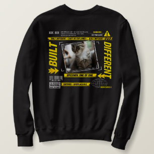 Custom Built Different Cat Lover Gift  Sweatshirt