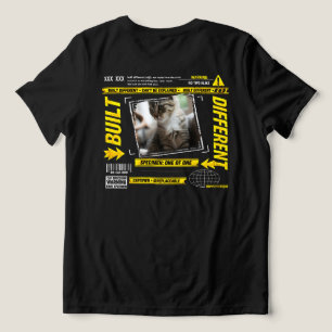 Custom Built Different Cat Lover Unique Gift Tri-Blend Shirt